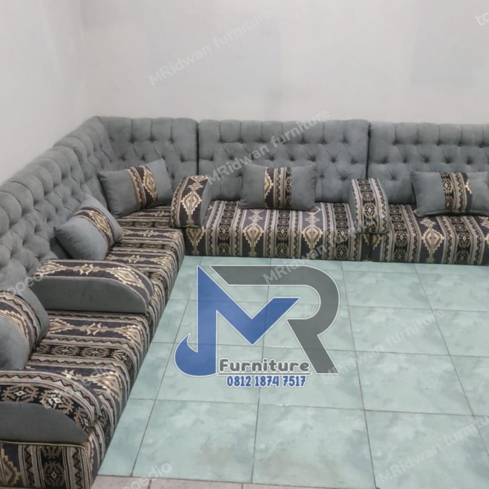 Bisa Grab Sofa Arabic Lesehan Masjid Al - Fudhola - Semper