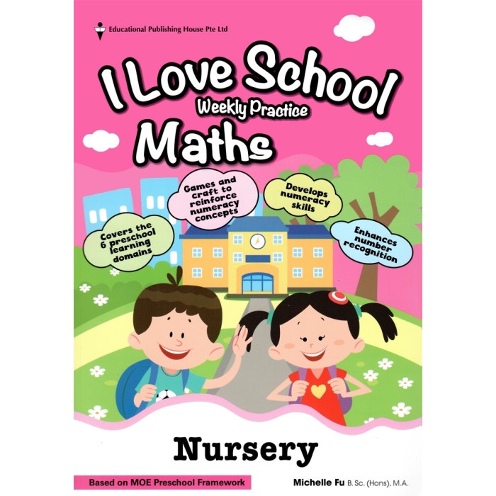 

HOT SALE! I Love School Weekly Practice Maths