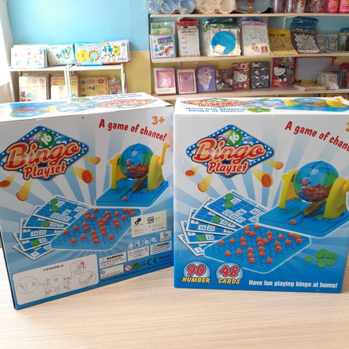 

TERBARU! Bingo Playset family board game