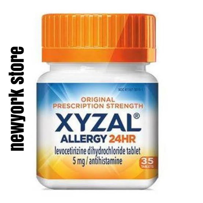 

HOT SALE! XTZAL Allergy 24HR 5ng Antihistamine 35tablest