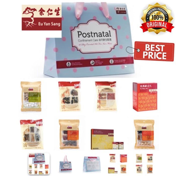 

TERBARU! Eu yan sang 28-Day Essential Kit - Postnatal Confinement Care