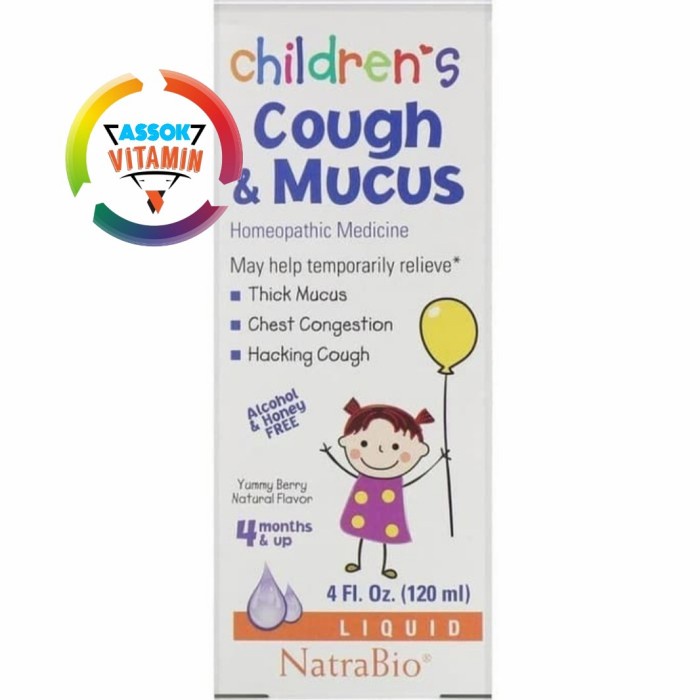 

TERBARU! NatraBio Children Cough Mucus 120 m lBatuk Dahak Anak Usia 4 Bulan