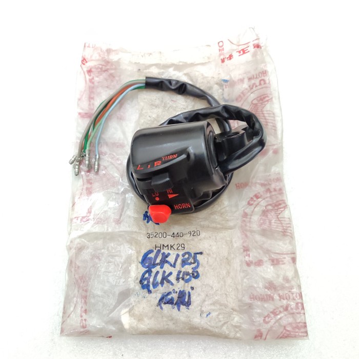 TERMURAH - saklar holder kiri honda GL100 GL125 GLK original japan