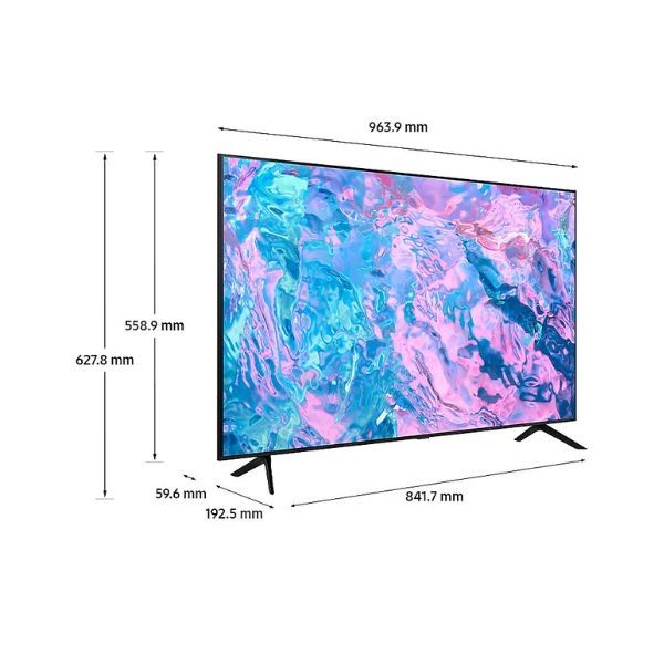 Samsung 43Cu7000 Smart Tv Uhd 4K 43 Inch Purcolour Cu7000