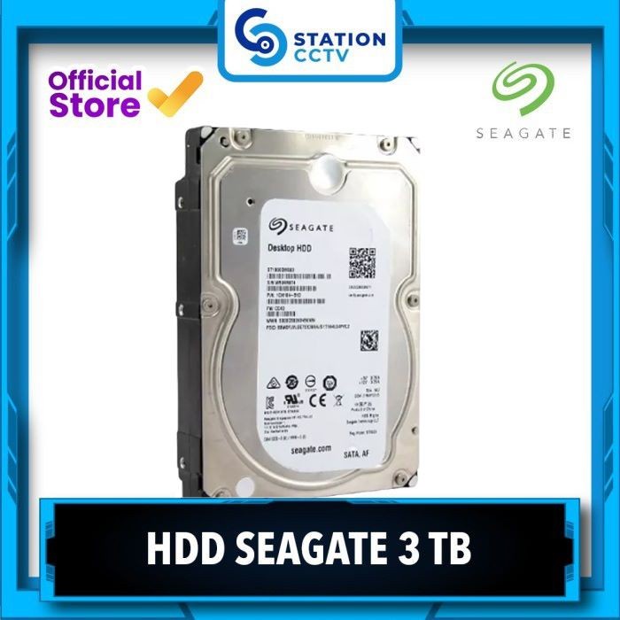 New Hardisk 3TB / HDD 3TB Garansi 1 Tahun