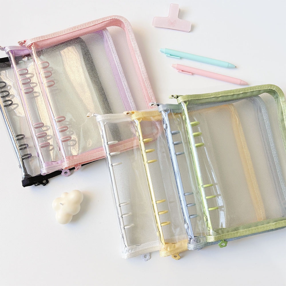 

A5 Kpop Binder Photocards Transparent Photo Album Diy Collection Book Idol Picture Journal Notebook