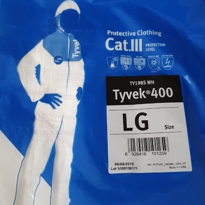 DUPONT Tyvek Hooded CoverallTyvek 400