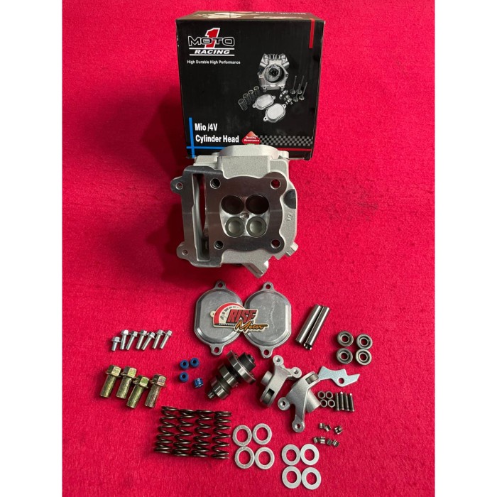 HARGA DISC - BLOK CYLINDER HEAD MOTO 1 MIO 4 KLEP 24 21 PELATUK ROLLER