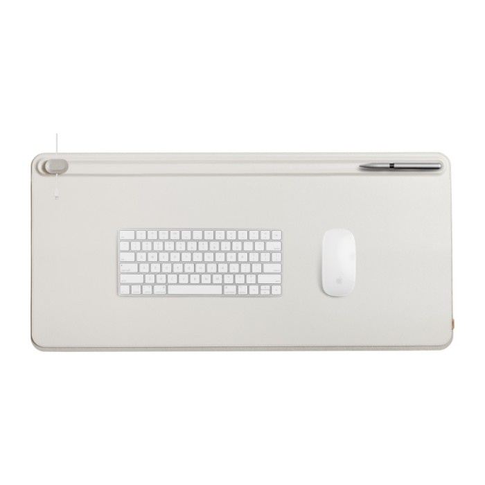 

Orbitkey Desk Mat Large Premium Leather Hitam / Stone Original Kode 402