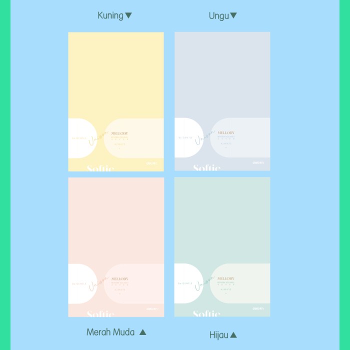 

Deli Pvc Cover Notebook / Buku Catatan Agenda A5 Cover Lucu T32Xx