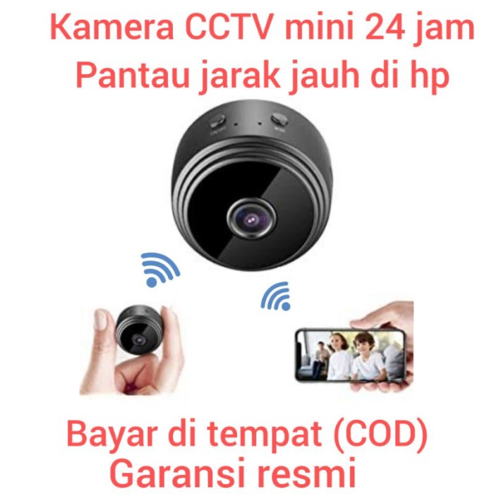 Cctv Mini Pantau Di Hp Tanpa Kabel Jarak Jauh Kualitas Full Hd 1080 P