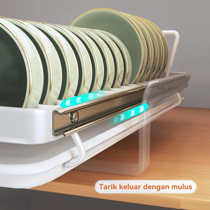terbaru  rak piring tarik rak mangkuk pengering piring lemari dapur tarik keluar rak dapur