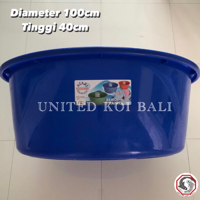 Ember Ukur Bak Ukur Ikan Koi Diameter 100 Cm New