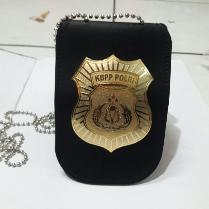 

Name tag id /kalung lencana KBPP polri Kode 1338