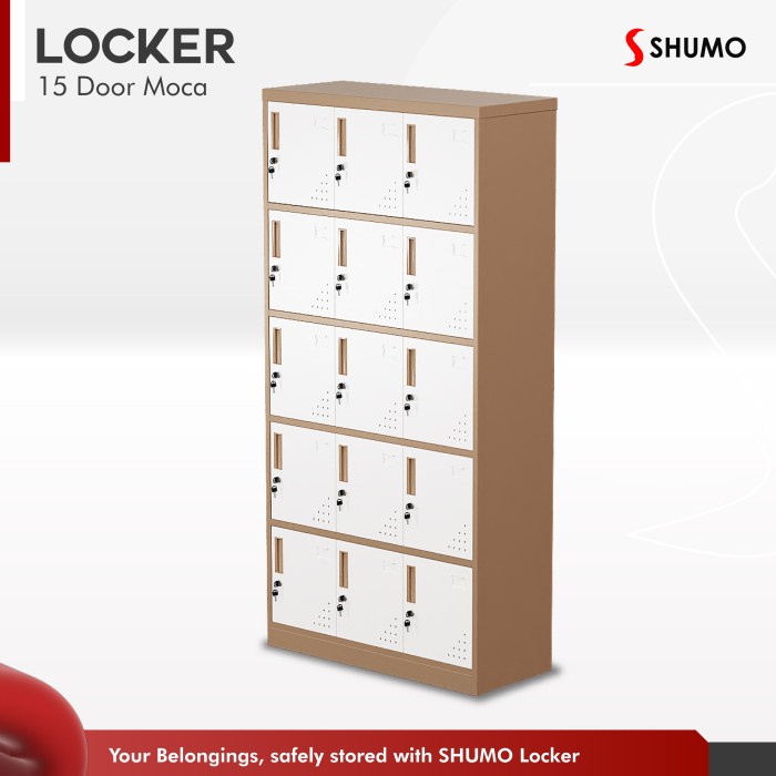 

Loker Besi 15 Pintu Kunci Locker KaryawanArsip File Filling Kabinet Kode 435