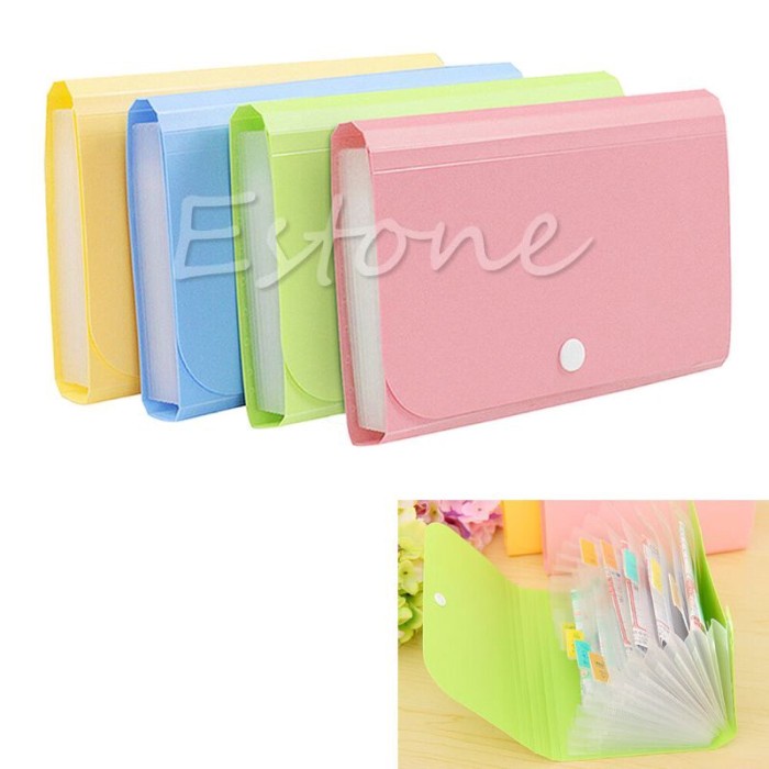 

Tas Folder Organizer Dokumen/Bon/Nota Multi Warna Untuk Pria/Wanita Kode 1333
