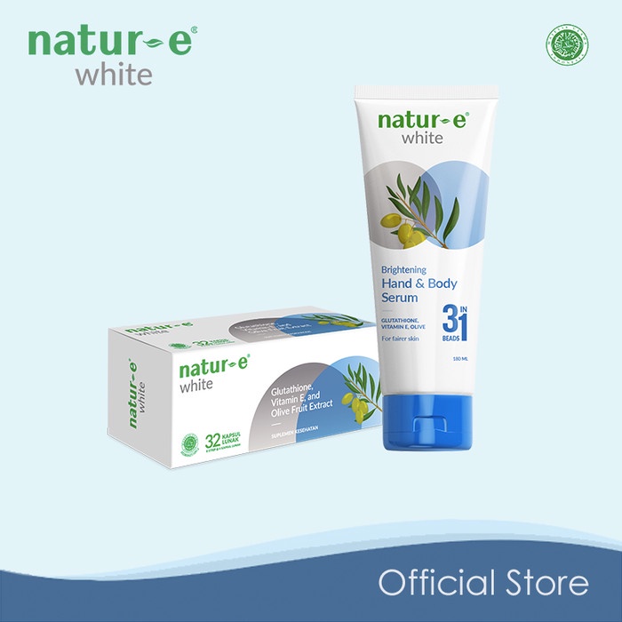 Natur-E White Trubright - 4 - Paket Skincare & Vitamin
