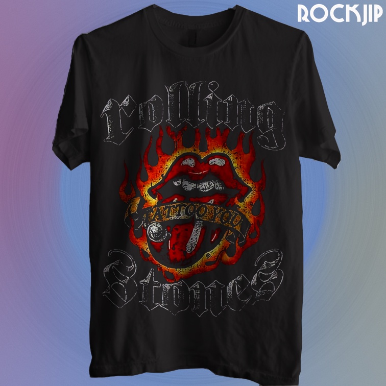 Pesan Kaos Baju Distro Musik Band Rock Punk Indie Metal Pria Wanita Original Second Rolling Stones J