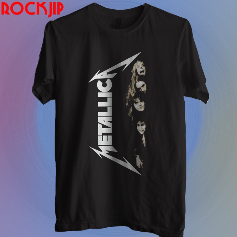 Toko Kaos Baju Distro Musik Band Rock Punk Indie Metal Pria Wanita Original Second Metallica Bandung