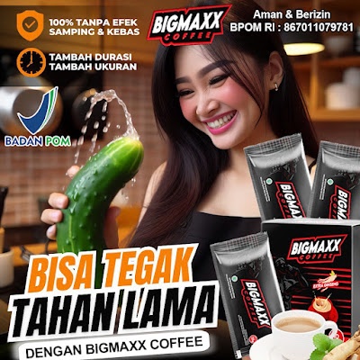 [Sudah BPOM] BIGMAXX Coffee Kopi Stamina Pria  Laki-laki Kuat Tahan Lama Terpercaya Extra Gingseng