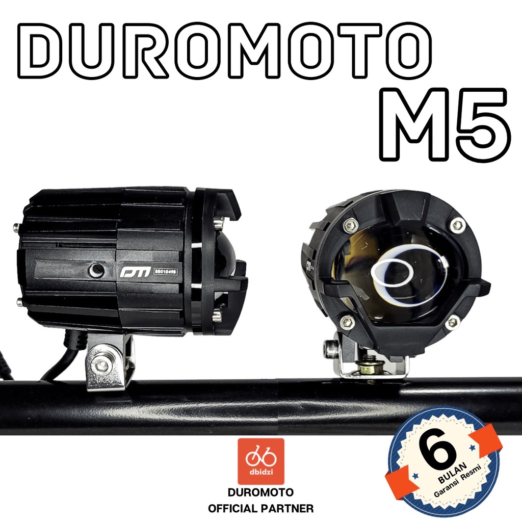 Duromoto M5 Lampu Utama Kabut Foglamp Motor Touring Adv Led Proyektor