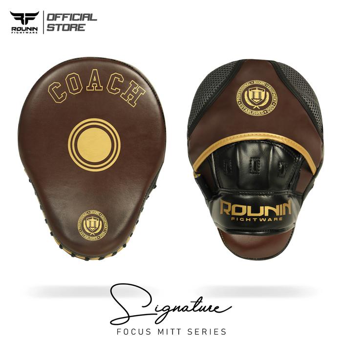 Rounin Fightware Focus Mitt / Focus Pad / Punching Pad Signature ( Sepasang )
