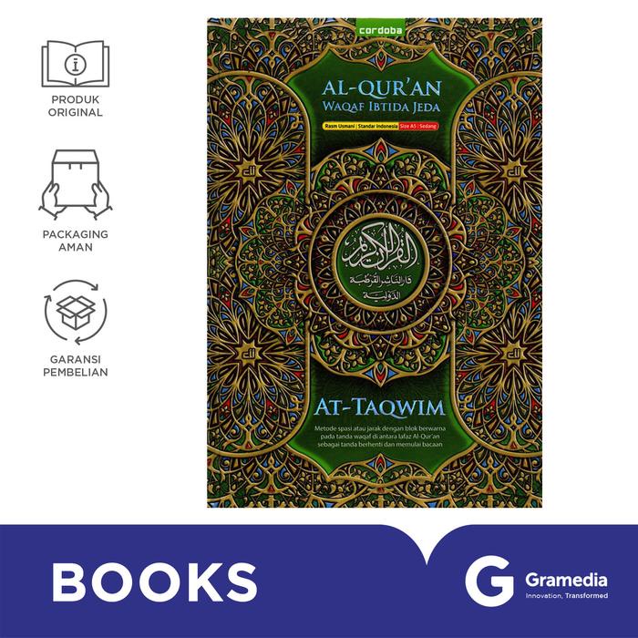 

Ready Al-Quran Cordoba At-Taqwim Waqof Ibtida Jeda A5