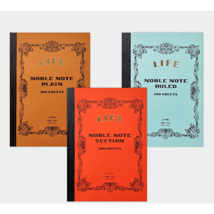 

LIFE Noble Notebook / Buku catatan premium Original Jepang