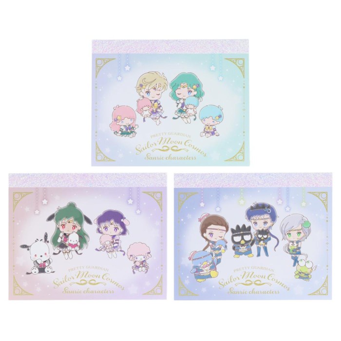 

Mini Memo Pad Set Sailor Moon x Sanrio Characters Note Limited Edition