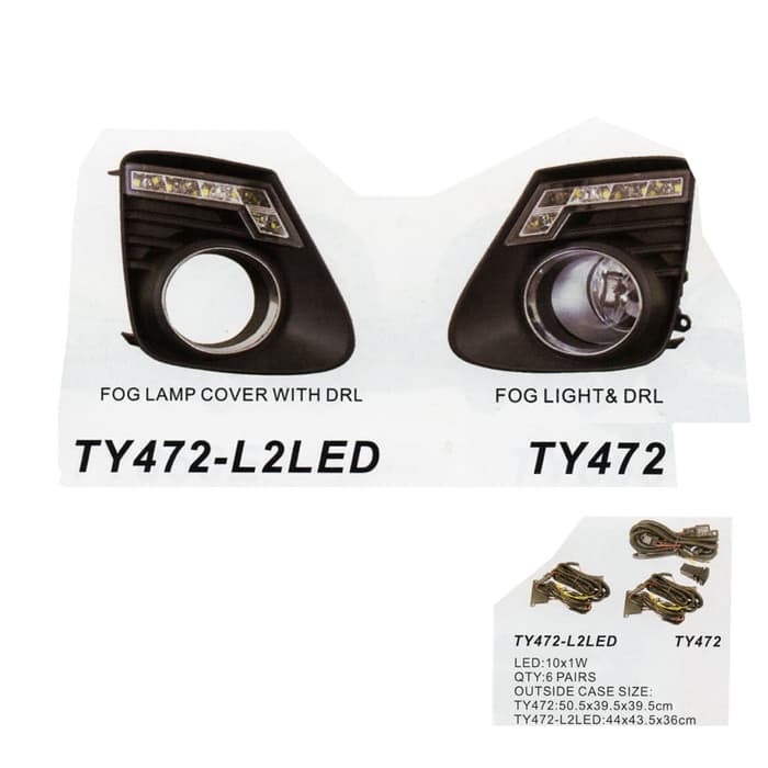 Grosir Foglamp/Lampu Kabut Dlaa Ty472 L2 Led Toyota Altis L2 Led 2011
