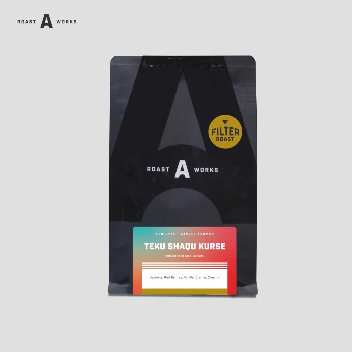 

Ethi Single Farmer Teku Shaqu Kurse Lot. ET-24-0375 74112 Natural (Filter) - A Roastworks - Biji