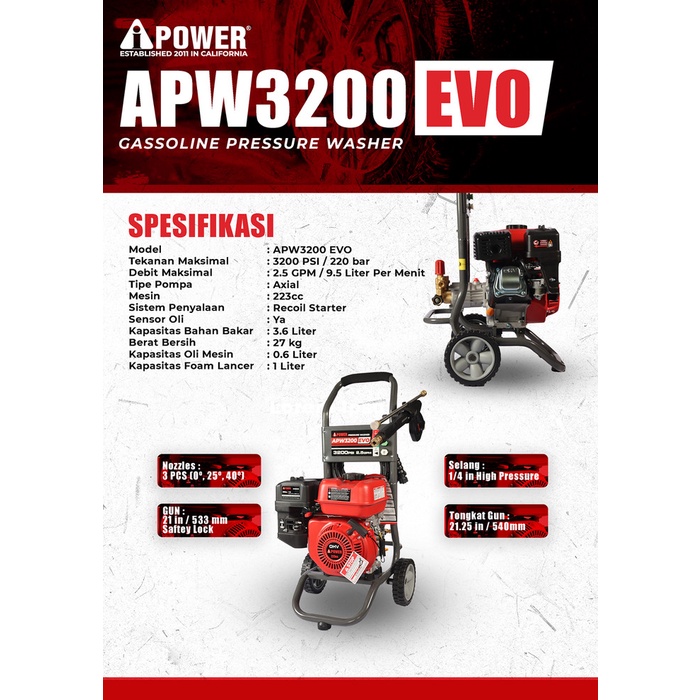 Herzliya Jet Cleaner Aipower Apw3200