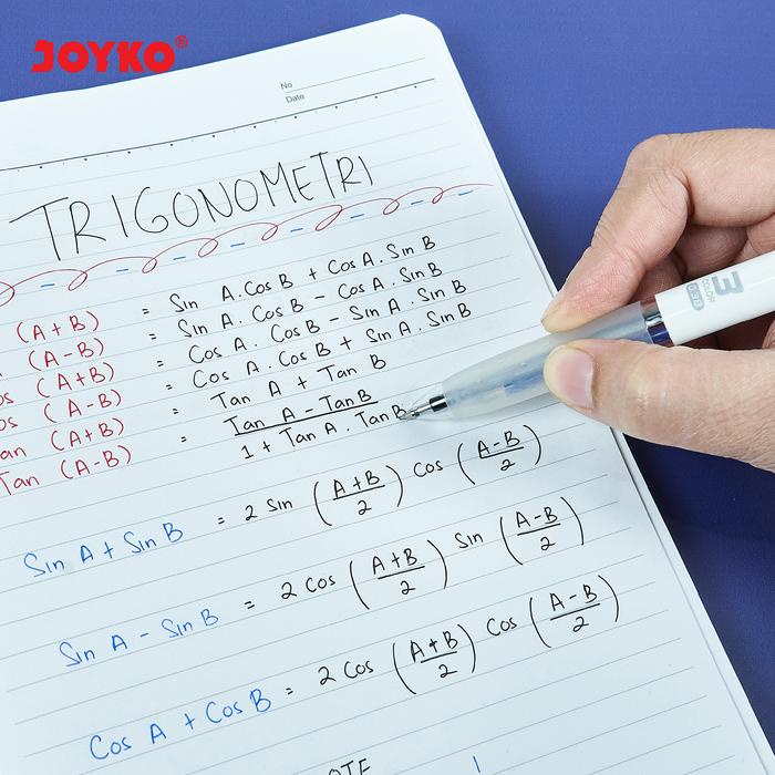 

JOYKO GEL PEN 3 COLOURS FLIP BLACK BLUE RED PULPEN PEN JOYKO 3 WARNA HITAM BIRU MERAH GP-339 LUSIN