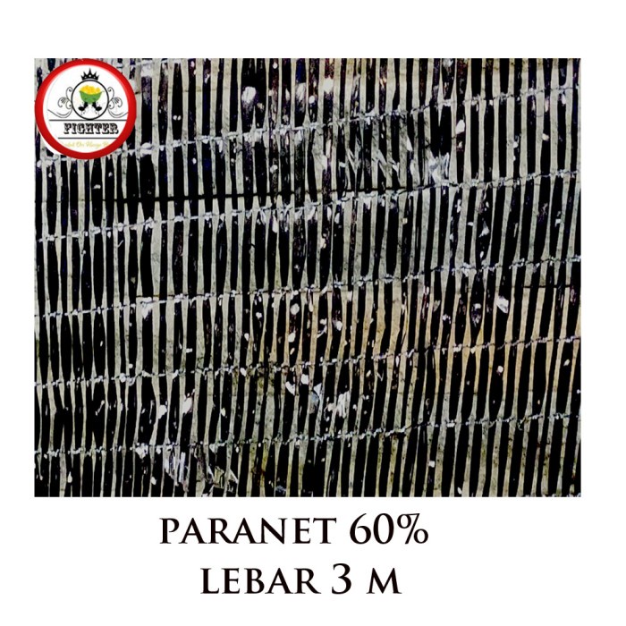 Paranet 60% lebar 3 m Rol / shading net / jaring tanaman