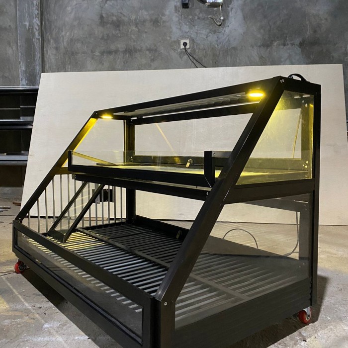 kandang guinea pig custom bahan alumunium