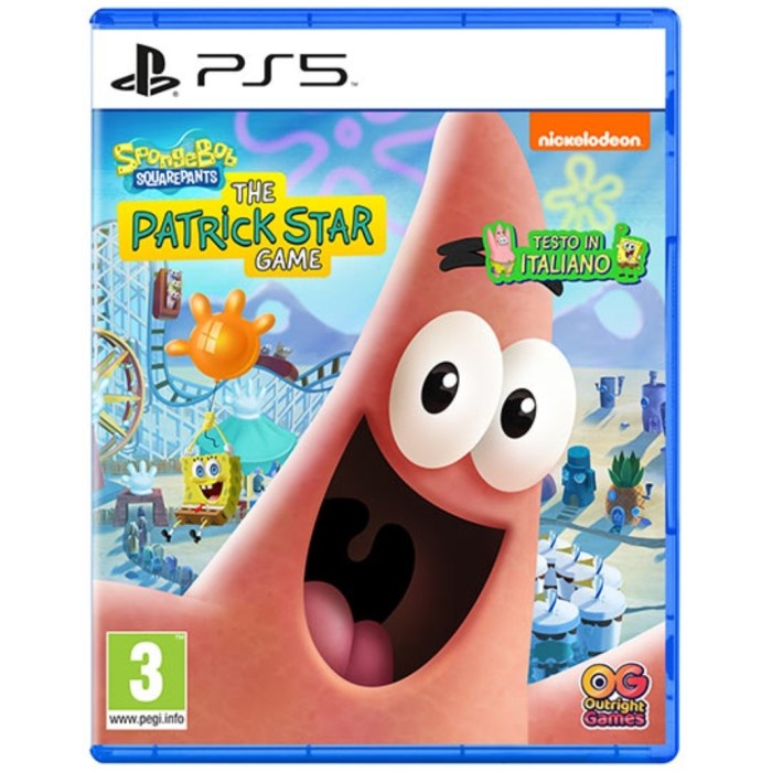Spongebob Squarepants Patrick Star The Game Ps5 / Cd Game Ps5 Patrick Star The Game / Spongebob