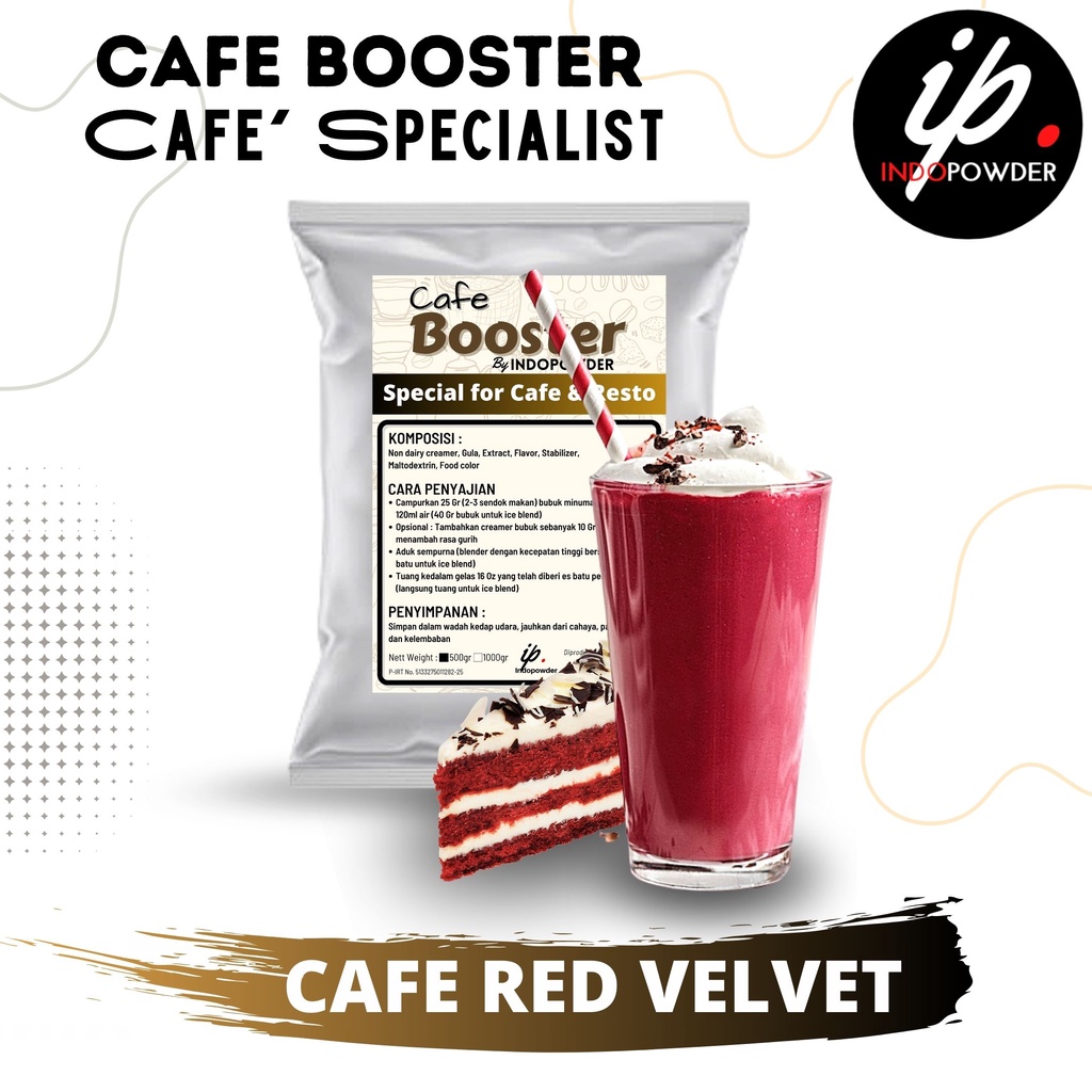 

IP Bogor - Bubuk Minuman Rasa CAFÉ REDVELVET Untuk Cafe, Waralaba dan Resto