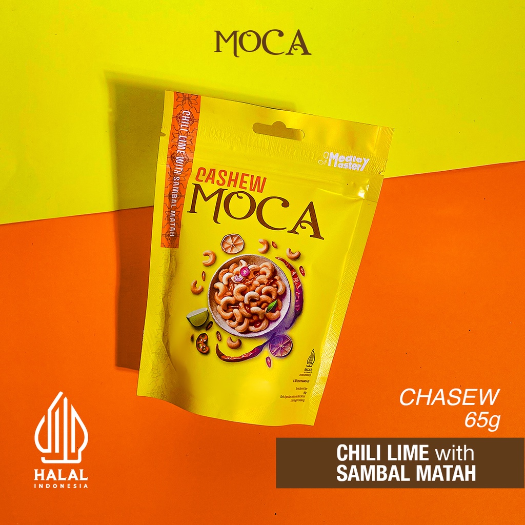 

MOCA -Cashew Chilli Lime dengan Sambal Matah 65g - Halal