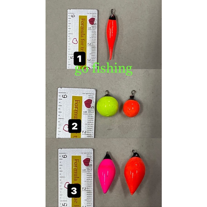 Pelampung Pancing Busa Kecil MURAH (harga per 20 pcs)