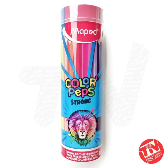 

Pensil Warna Maped Color' Peps Strong 36 Colors (Metal Tube)