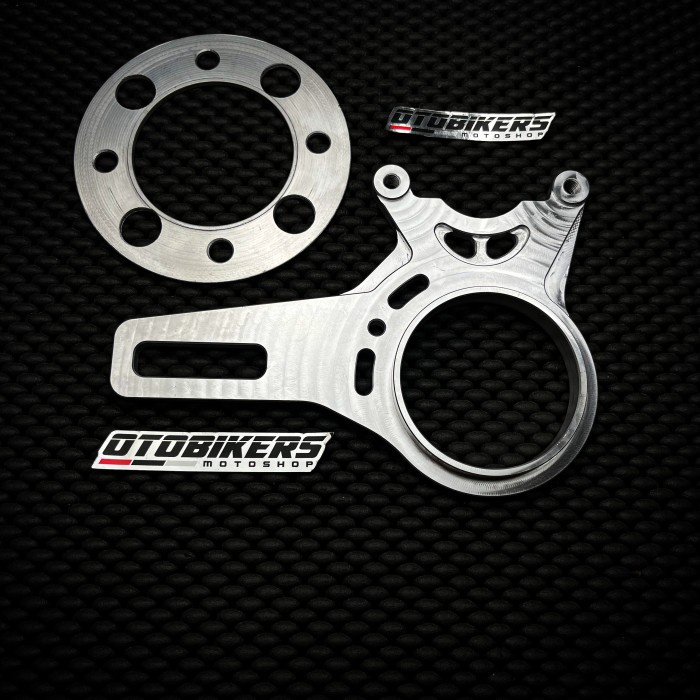 BREKET KALIPER BREMBO 2P BELAKANG NSR SP 150 PRO ARM CNC OB