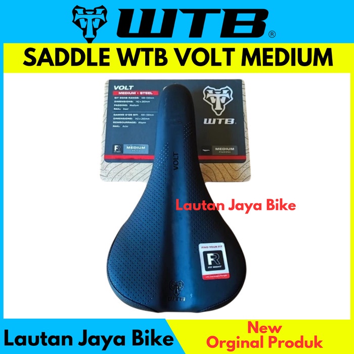TERLARIS SADDLE SEPEDA WTB VOLT MEDIUM STEEL