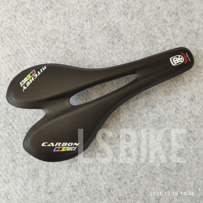 TERBARU Ritchey WCS Carbon Saddle With Leather - Sadel Sepeda Ringan Nyaman