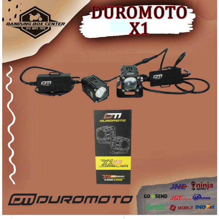 Lampu Duromoto X1 Lampu Tembak Foglamp Motor Mobil Duromoto X 1