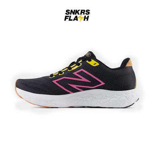 NEW BALANCE Freshfoam 680 V8 Black Pink Sepatu Sneakers Wanita - W680CM8 - Size 37.5