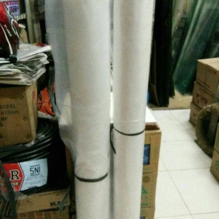 PLASTIK COR BENING PE TEBAL 0,5 MM LEBAR 1 METER (2 LAPIS)