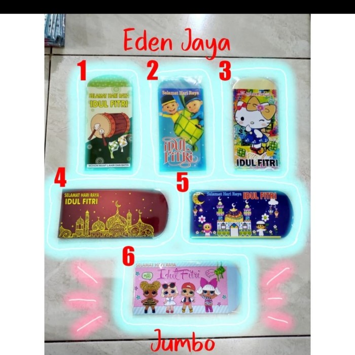 

AMPLOP LEBARAN / ANGPAU / ANGPAO IDUL FITRI SIZE JUMBO (ISI 10 LEMBAR)