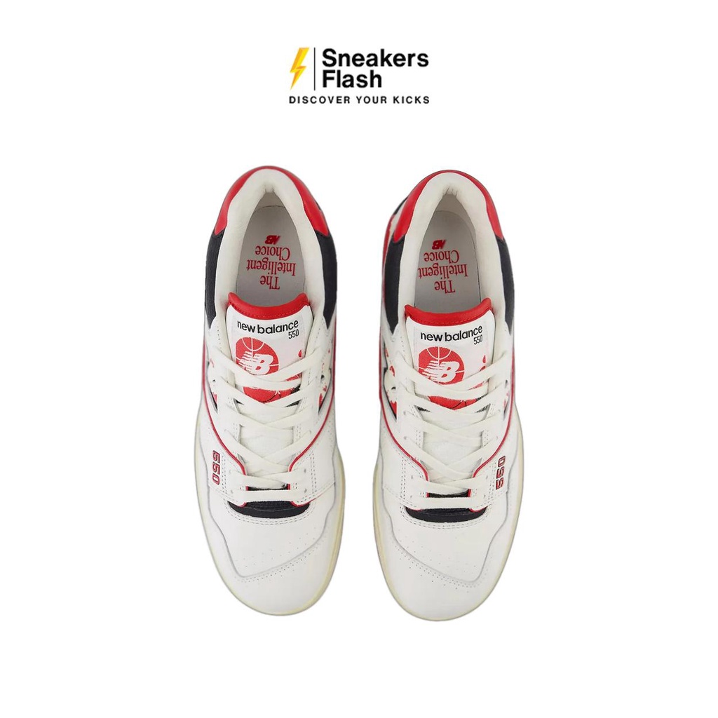 NEW BALANCE 550 Vintage Pack Team Red Sepatu Sneakers Pria - BB550VGA - Size 44.5
