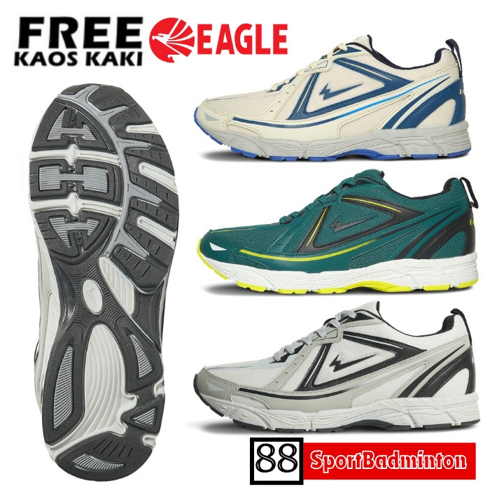 Eagle Fury Running Shoes - Sepatu Eagle Running Lifestyle Original Eagle
