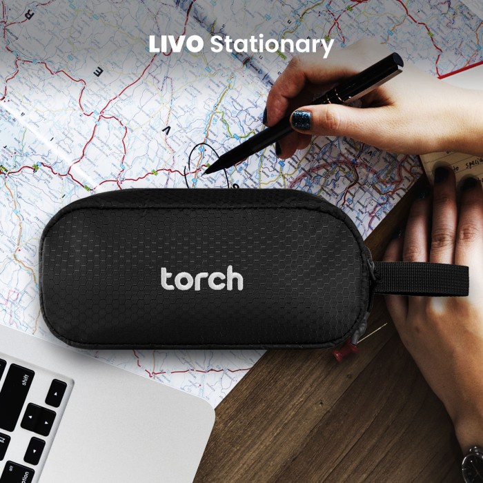 

TORCH Livo Pouch Alat Tulis Perlengkapan Sekolah Kerja Tempat Kosmetik Muat Banyak Anti Noda